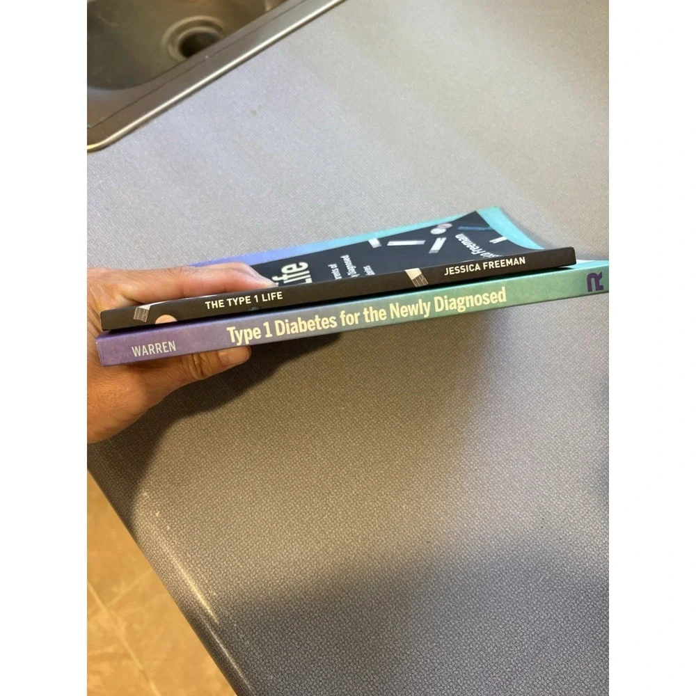 Type 1 Diabetes Books Lot of 2 Newly Diagnosed Type 1 Life